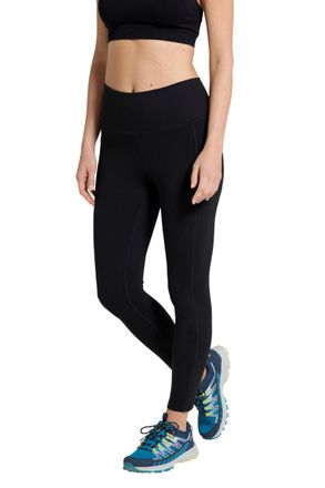 Mountain Warehouse Breeze Womens Full Length Hiking Leggings Black Womens Size 20