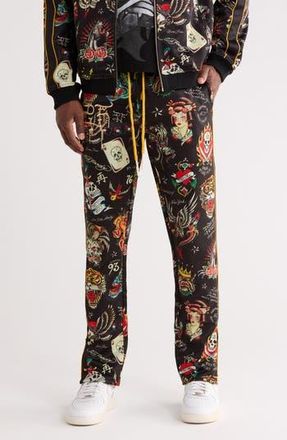 Ed Hardy Flashboard Track Pants in Black at Nordstrom Rack, Size Xx-Large