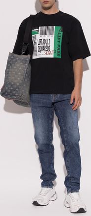 Dsquared2 T-shirt With Print, Mens, Black