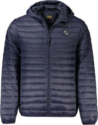 Cavalli Licht Gewatteerde Jas met Capuchon - Heren - Winterjassen - Blauw - S - Jassen