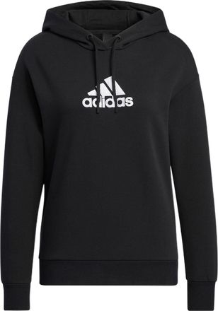 adidas (WMNS) adidas Logo Hoodie Black HM7069
