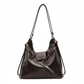 Generic Kexpery PU Crescent Hobo Bag with Belt Buckle Shoulder Bag Women Large Handbag for Office Travel Shopping Stylish