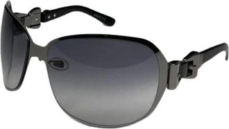 Gucci Pre-owned Accessories, female, Black, Size: ONE SIZE Pre-owned Plastic Sunglasses