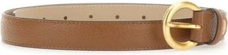 Gianni Chiarini Padded Leather Belt - female - Gianni Chiarini - Belts - Brown - ONE SIZE - Accessories