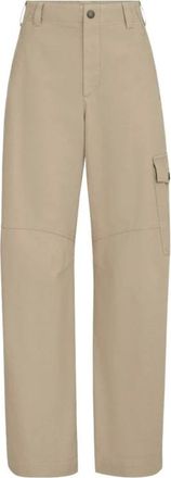Brunello Cucinelli Broeken, Dames, Beige, S, Wijde broek