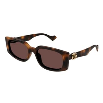 Gucci Sunglasses, unisex, Brown, Size: 55 MM Gg1534S Sunglasses