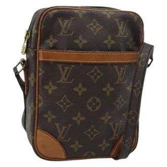 Louis Vuitton Pre-owned Monogram Canvas Shoulder Bag - Dames - Pre-owned - Bruin - Maat: ONE Size Leer