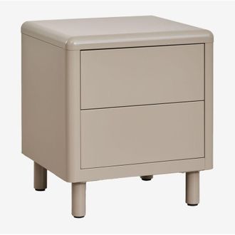 Sklum Sklum - Mesita De Noche En Acero Michigan