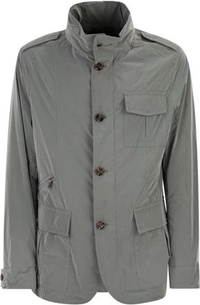 Moorer Porto OS Field Jacket - Heren - Zomerjassen - Groen - 2XL - Polyester - Jassen