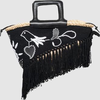 Entrudo Sac &agrave; Main Viana Basket Black