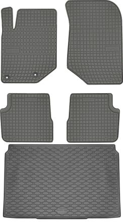 OEM Peugeot 208 Ii Hatchback Desde Junio De 2020. Juego De Alfombrillas De Goma Para Coche Y Alfombrilla Para Maletero