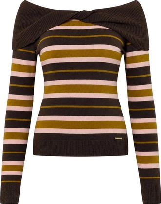 Twinset Round-neck Truien - Dames - Ronde hals truien - Veelkleurig - M - Truien & Vesten
