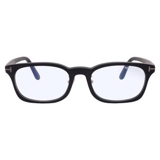 Tom Ford Blue Light Block Rectangular Ladies Eyeglasses FT6111-D-B 002 53