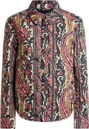 Etro Giacca con stampa paisley - Rosa