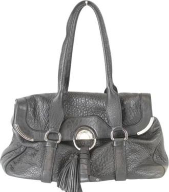 Celine Pre-owned Handbags, female, Black, Size: ONE SIZE Pre-owned Vintage Handbag