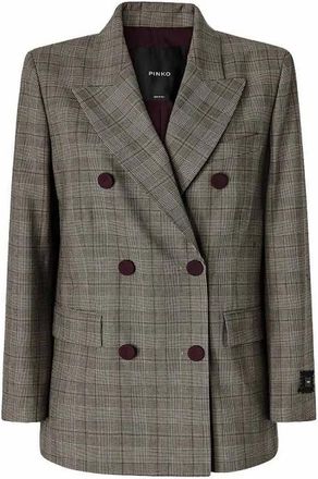 Pinko Blazer doppiopetto New Guinea - - Jackets - Donna - Beige - S