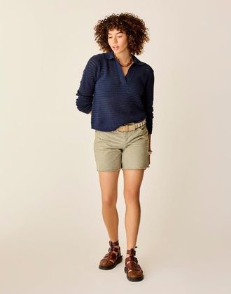 Carve Designs Oahu 6 Corduroy Short in Olive at Nordstrom, Size 12