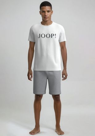 Joop T-Shirt JOOP Comfort, Herren, Gr. M, weiss (wei&szlig;), Jersey, Obermaterial: 95% Baumwolle, 4% Elasthan, 1% sonstige Fasern, unifarben, normal h&uuml;ftlang, R