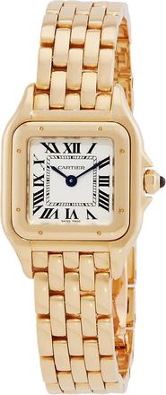 Cartier Panthere Small Quartz Silver Dial Ladies Watch WGPN0038