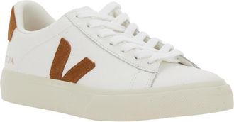 Veja Unisex Sneakers Campo White Leather Organic Traced Trainers