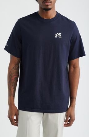 Malbon Golf Bermuda Championship Graphic T-Shirt in Midnight at Nordstrom, Size Xx-Large