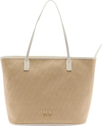 Liu Jo Shoulder Bags - Dames - Shoppers - Beige - ONE Size - Tassen