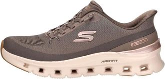 Skechers Schoenen, Dames, Bruin, 37 EU, Slip-ins: Arch Fit Glide-Step Pro