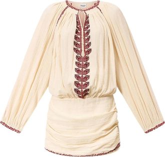 Isabel Marant Vestido Ludy - Dresses - Mujer - Beige - S