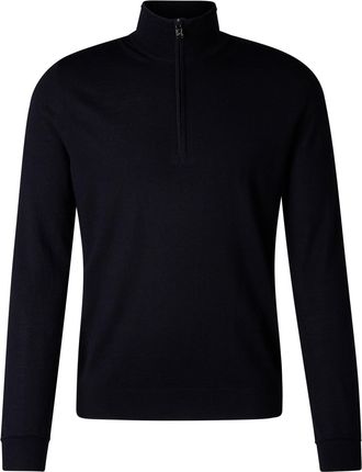 Bogner Ouri Virgin Wool Troyer for men - Navy - XXL
