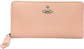 Vivienne Westwood Leather Long Wallet (Bi-Fold) (Pre-Owned)