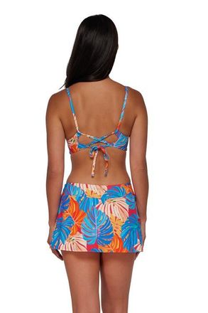 Sunsets Sporty Swim Skirt Bottoms in Zesty Tropicana at Nordstrom, Size X-Large