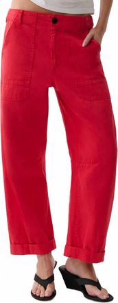Pistola Denim Tori Utility Pant In Negroni