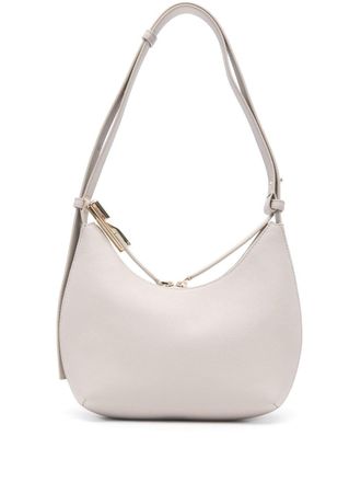 Furla leather shoulder bag - Neutrals