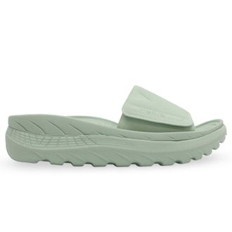Vionic Rejuvenate Synthetic Leather Womens Slides Sandals - Mint Chip - Size:UK 6.5