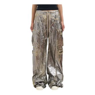 Rick Owens Mujer, Pantalones, Gris, Talla: S