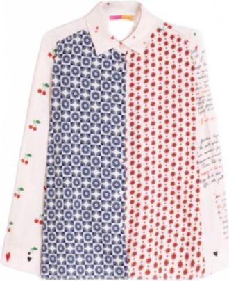 Vilagallo Womens Love Letters Shirt In Print