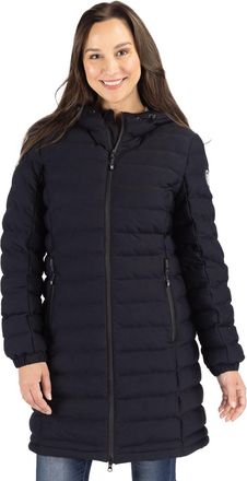 Cutter & Buck Mission Ridge Repreve Insulated Womens Long Full Zip Puffer Jacket
