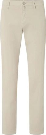Jacob Cohen Bobby Chinos Jum_P0001 001 S2544 - Heren - Chinos - Beige - W35 - Katoen - Broeken