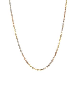 Italian Gold, Inc 10K 2.5Mm Cable Double Link Necklace