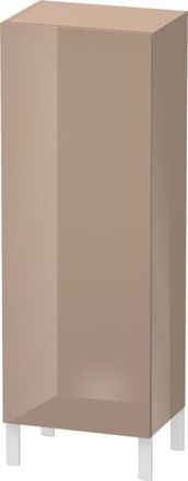 Duravit Armario Duravit L-cube 500x363x1320mm Apertura Izquierda Alto Brillo Capuchino
