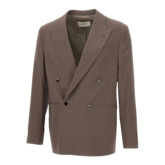 Manuel Ritz Formal Blazers, male, Brown, Size: M Mood Blazer