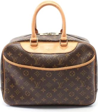 Louis Vuitton Pre-owned Handbags, female, Brown, Size: ONE SIZE Pre-owned Canvas handbags