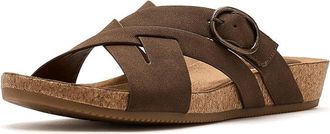 S&ouml;fft Grainger Womens Sandals Brown : 6.5 B - Medium, Synthetic