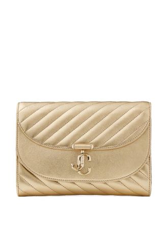 Jimmy Choo London Curve clutch bag - Gold