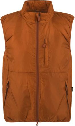 Aspesi Jil Vest - Heren - Bodywarmers - Bruin - 3XL - Leer - Jassen