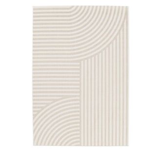 DRAWER Alfombra de exterior con motivo geom&eacute;trico - 160 cm x 230 cm