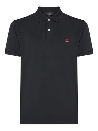 Peuterey piqu&eacute; polo shirt - men - Cotton - S - Blue