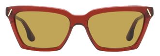 Victoria Beckham VB661S Modified Rectangle Sunglasses - Maroon