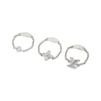 Louis Vuitton Silver Band Ring (Pre-Owned)