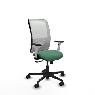 Piqueras y Crespo Silla De Oficina Piqueras Y Crespo Zulema Blanco Soporte Lumbar